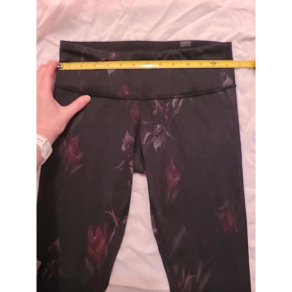 Lululemon Leggins Womens Sz 6 Wunder Under Midnight Iris Multi Black Gym Yoga - Picture 7 of 9